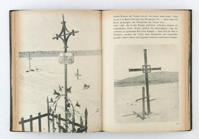 Anflug auf Chacabuco in is a photo book by photographer Peter Hellmich on Chile coup d’erat published by Verlag der Nation, Berlin, Germany,1974