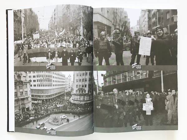 Ove noge nisu male - Almanah studentskog protesta is a photo book protest Serbia,1997-1997