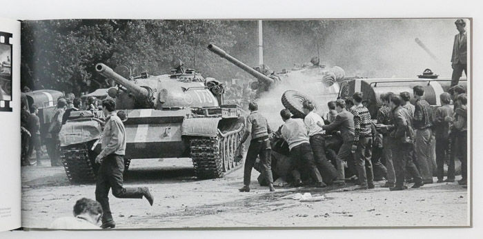 AUGUST 1968 is a photo book by photographer Ladislav Bielik on Czech Republic invasion published by Vydavatelstvo Bratislave, Slovakia