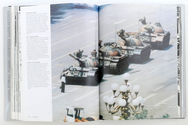 Camera in conflict: Civil Disturbance, The Hulton Getty Picture Collection is a photo book edited by Nick Yapp on world protests published by Könemann, Köln, Germany,1996