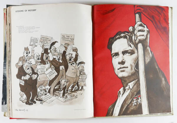 Time Events People 1917-1957 is a photo book by various photographers on Russia published by Foreign Languages Publishing House, Moscow, Russia,1957