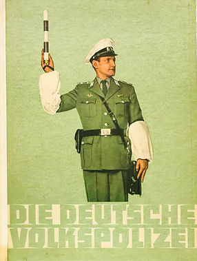 Die deutsche volkspolizei photo book  DDR, Germany, Police 1965