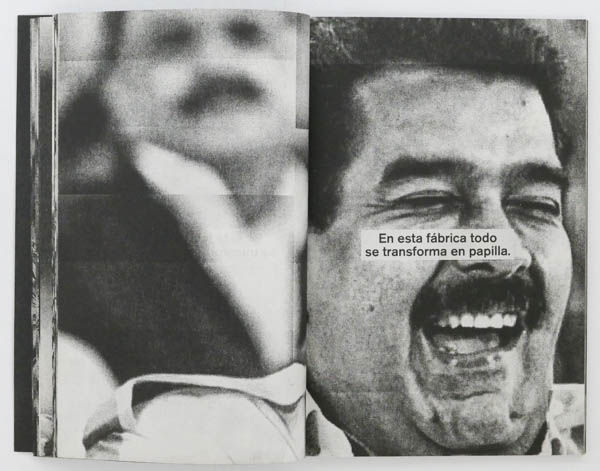 ¿Come usted, Señor Presidente? is a photo book by photographer Ricardo Baez, on Venezuela’s protests published by Gato negro, Mexico City, Mexico,2021