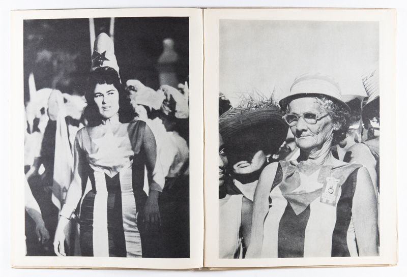 A la plaza con Fidel is a photo book by photographer Mario Garcia Joya - Mayito on Cuba revolution published by Istituto del libro, La Habana, Cuba,1970