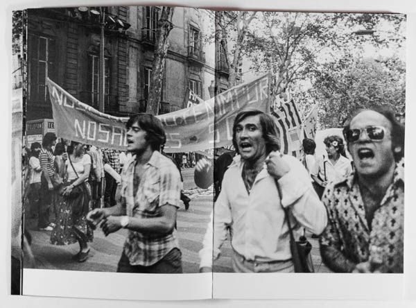 Nosaltres no tenim por, nosaltres som is a photo book by photographer Colita on Primera manifestación LGTBI+Barcelona, 26 de junio 1977 published by La Fabrica Editorial, Madrid, Spain,2025