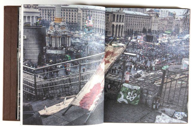 Inner Disorder. Ukraine 2014-2017 is a photo book by photographer Jérôme Sessini on Ukraine 2014-2017
protests published by RM Editorial, Barcelona, Spain,2021