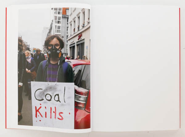 Wir sind hier, wir sind laut: Fridays for Future is a photo book by photographer Andrea Baumgartl on protest in Berlin published by Kerber Verlag, Bielefeld, Germany,2020