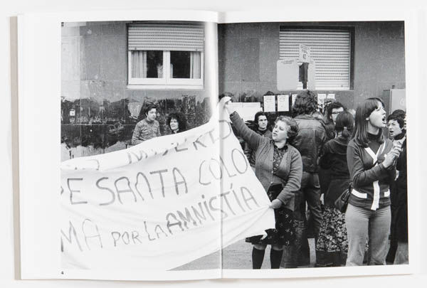 Presas 1976 -1978 is a photo book by photographer Pilar Aymerich on Spain women protests published by Ojos de Bue, Barcelona, Spain,2023