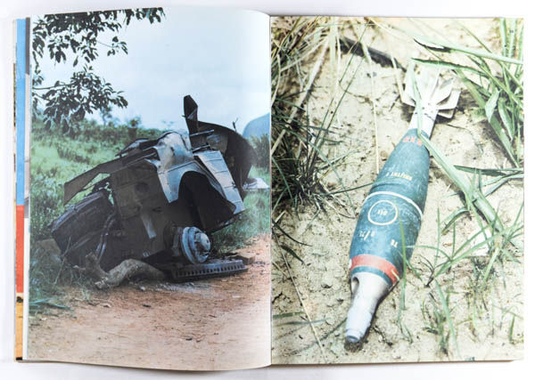 Resistencia Popular Generalizada is a photo book by photographer Carlos Guimarães on Angola revolution published by Ministério da Informação da República Popular de Angola, Luanda,1976