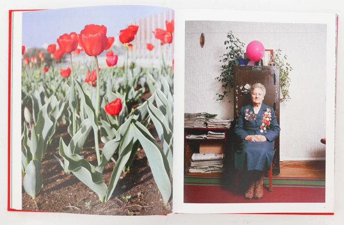 Tulips is a photo book by photographer Andrew Miksys on Belarus published by Arök Books, Sanat Fe, U.S.A.,2016