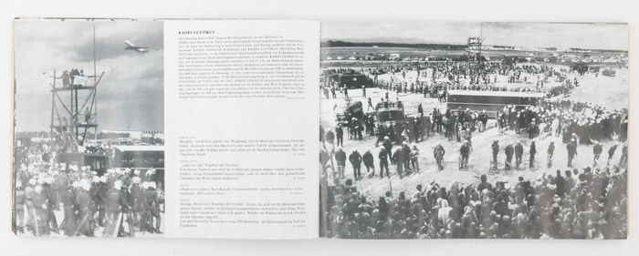 Startbahm 18 West BILDER EINER RÄUMUNG is a photo book by various photographers on German protest published by Minotaurus project, Darmstadt, Germany,1982