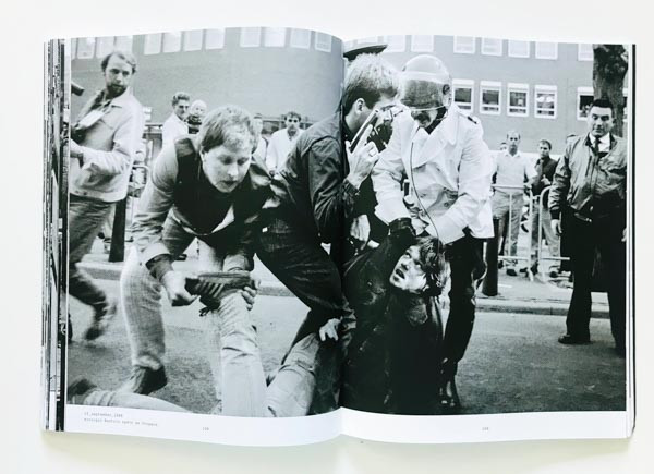 KRAAKREPUBLIEK is a photo book by photographer Rogier Fokke, Bert Verhoeff on protests in The Netherlands, 1980 - 2015