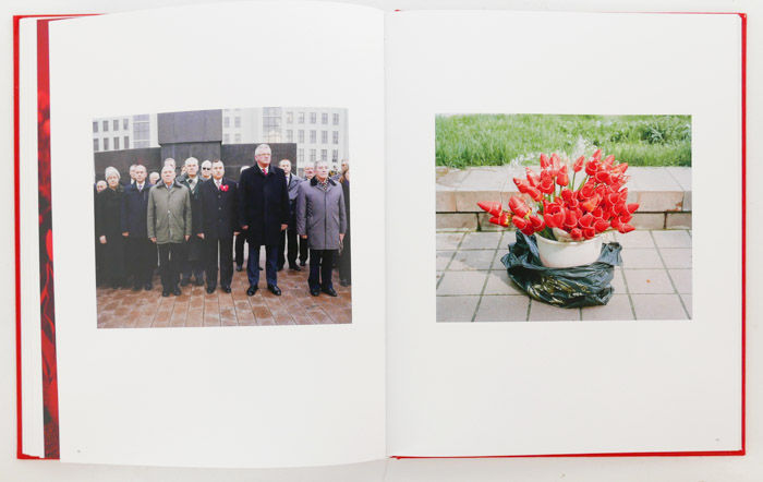 Tulips is a photo book by photographer Andrew Miksys on Belarus published by Arök Books, Sanat Fe, U.S.A.,2016