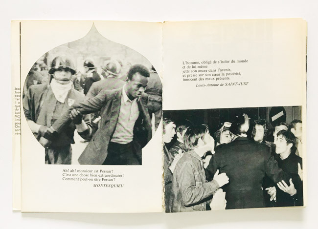 22 photo book François Roboth protest Paris French 1968