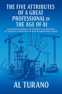 The Book Cover of the Five Attributes of a Great Professional in the Age of AI