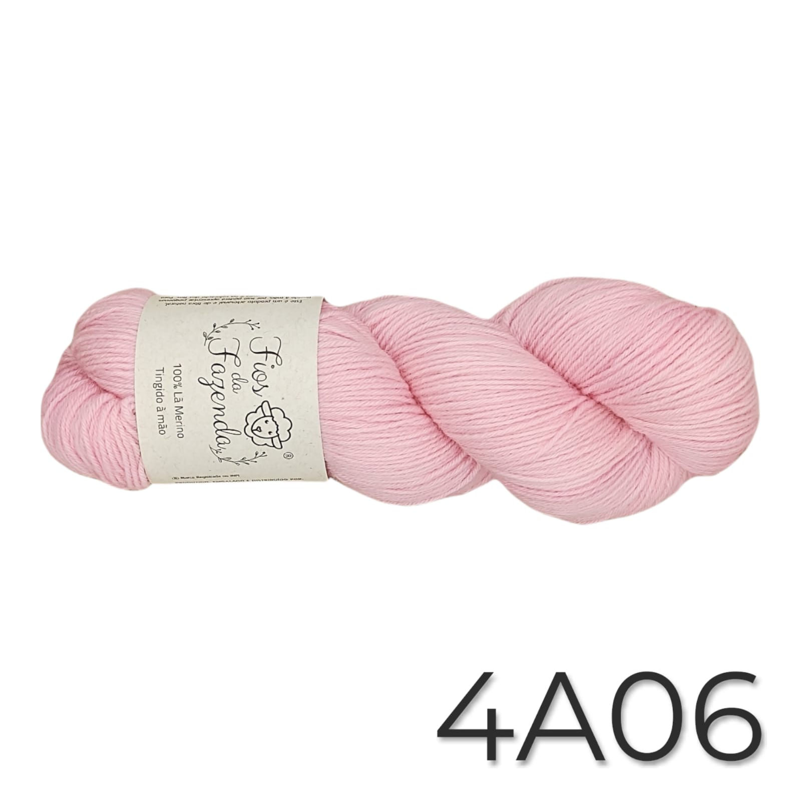 Merino Fingering 4ply #4A06 - Cochineal