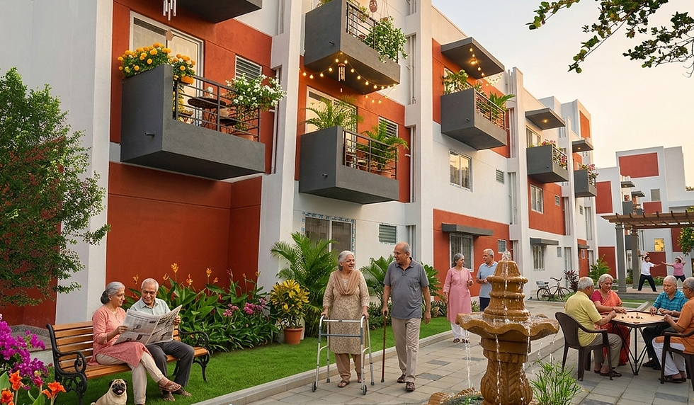 Premium senior living homes for rent in Bengaluru