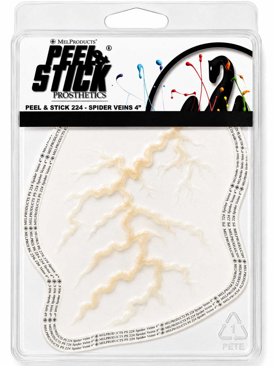Peel&Stick Prosthetics: 224 - Spider Veins 4"