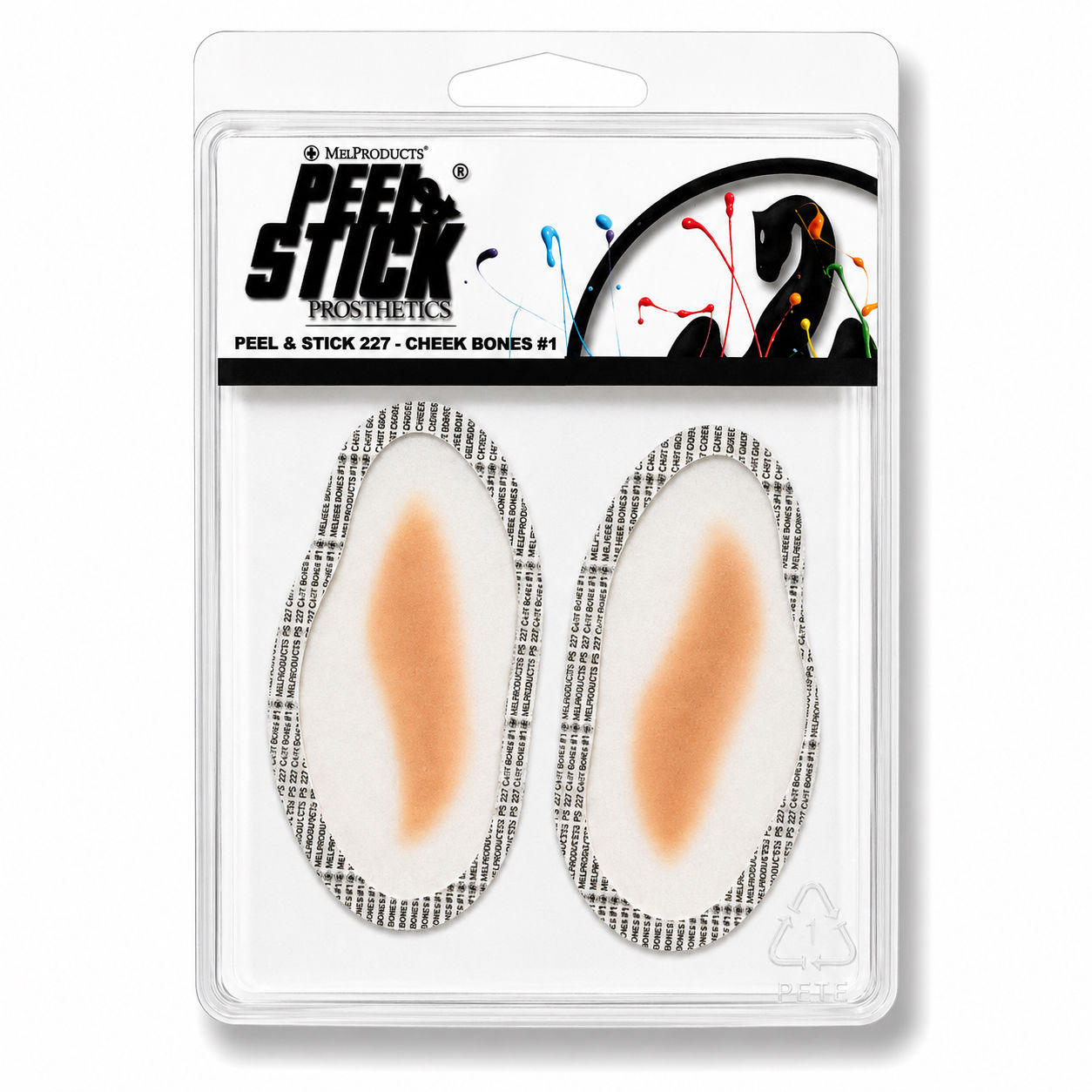 Peel&Stick Prosthetics: 227 - Cheek Bones #1