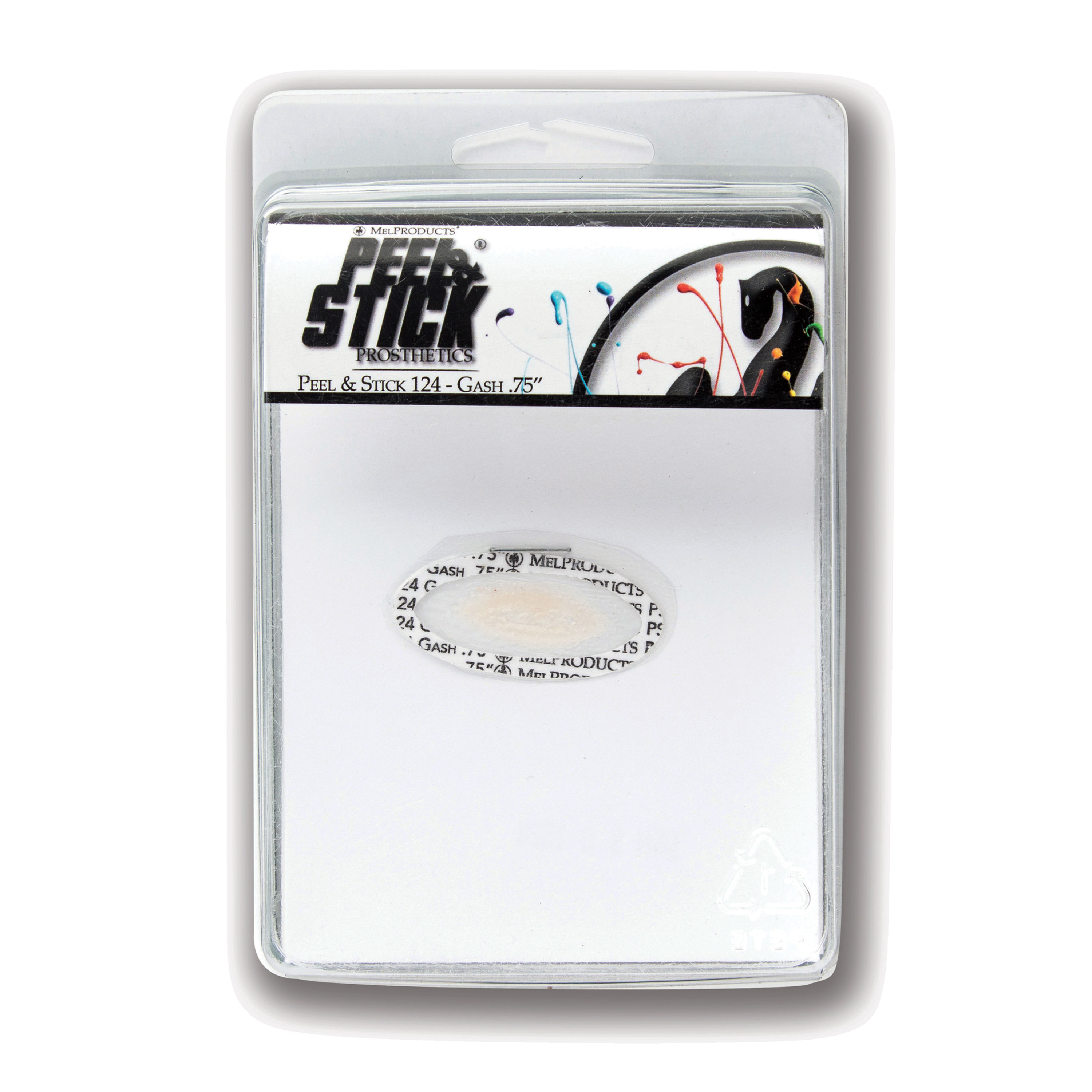 Peel&Stick Prosthetics: 124 - Gash .75"