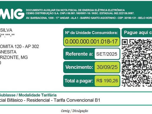 Contas de luz terão novo número de identificação a partir de 2026
