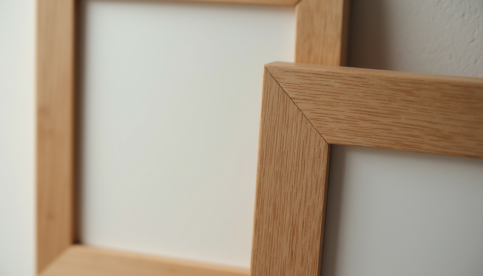 KovaScape Flat Edge Floating Shelves Ready to Mount with Natural Finish