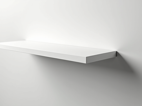 Invisible and elegant floating shelves
