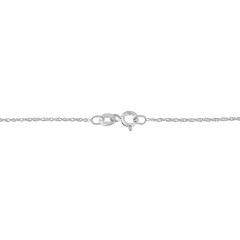 Thumbnail: .925 Sterling Silver 1/3 Cttw Diamond Framed Open Cross 18" Pendant Necklace (J-