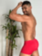 Simple Boxer Rojo