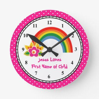 PERSONALIZED Jesus Loves 1st Name