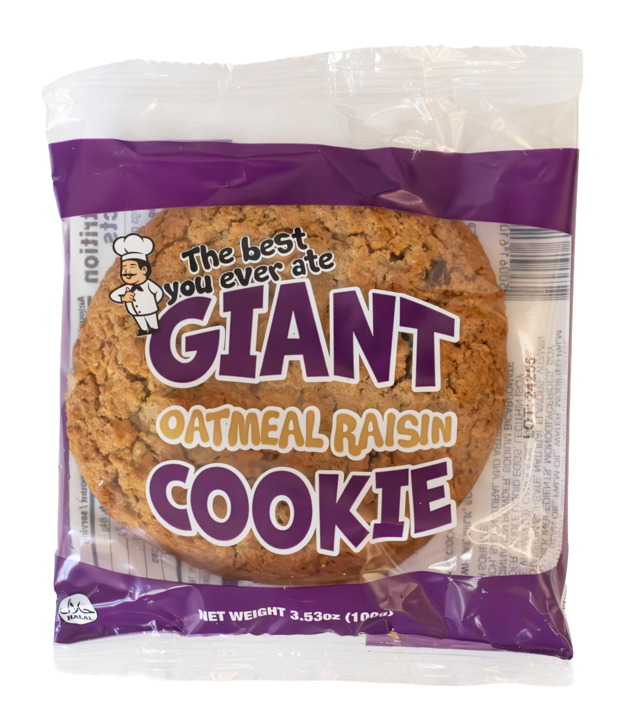Giant Oatmeal Raisin Cookie