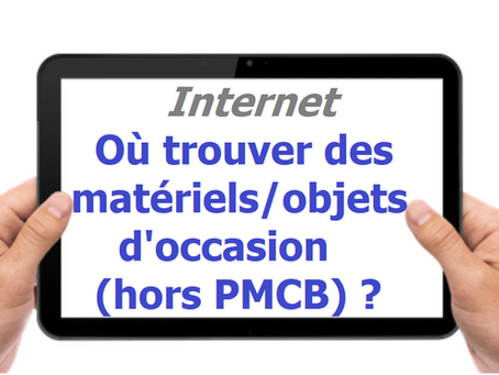 Les plateformes numériques d'accès aux matériels/objets d'occasion (hors PMCB)