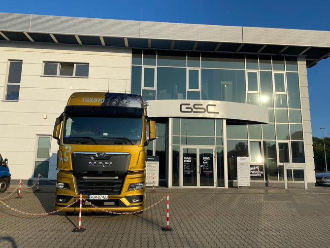 Testuj nowego MANa TGX 510 TG3