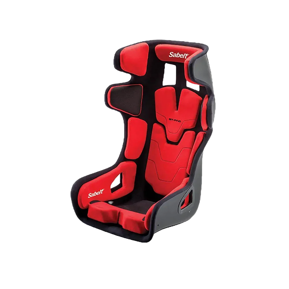 Sabelt GT-PAD racing seat with red modular padding
