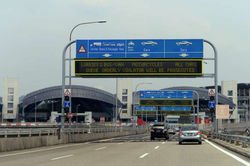 柔佛第二通道关卡(通往新加坡)