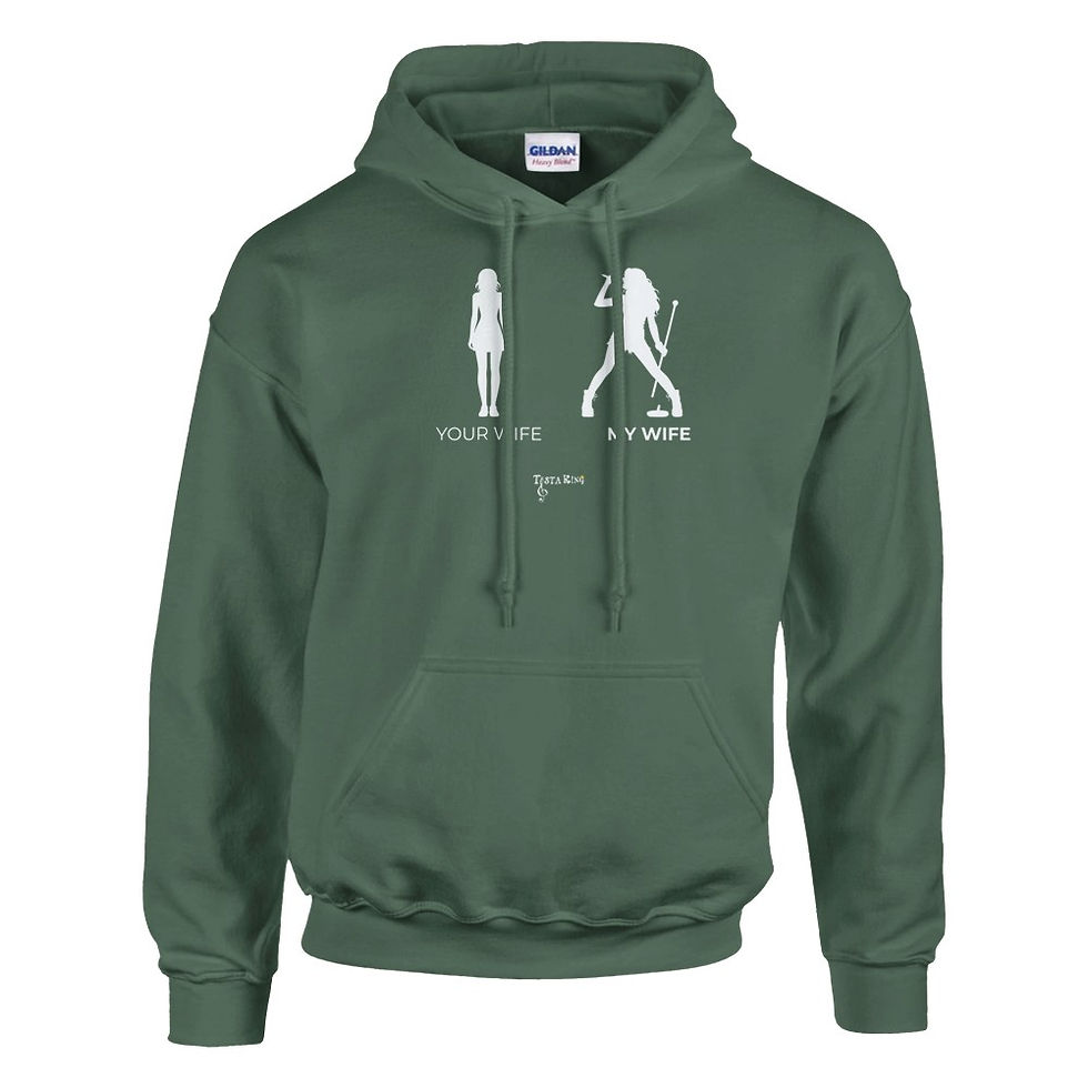 Miniatyrbilde: "Your Wife/My Wife" Pullover Hoodie