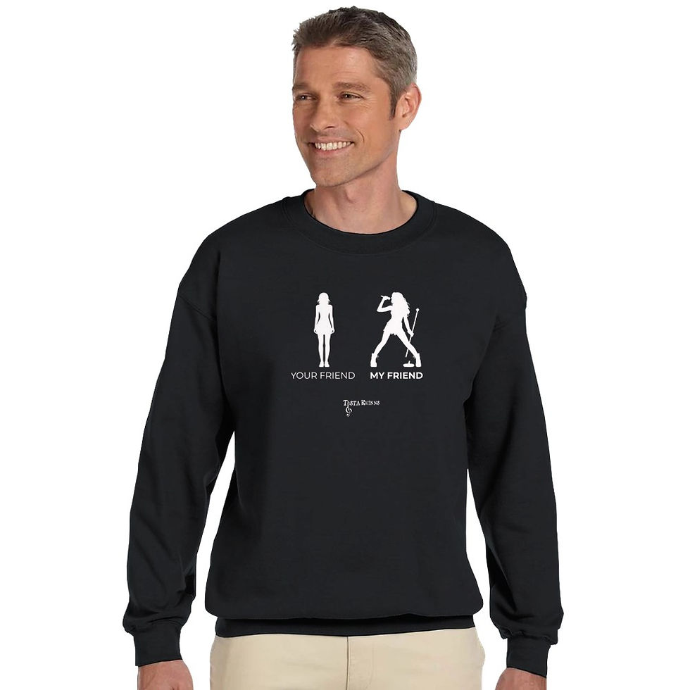 Thumbnail: "Your Friend/My Friend" Crewneck Sweatshirt
