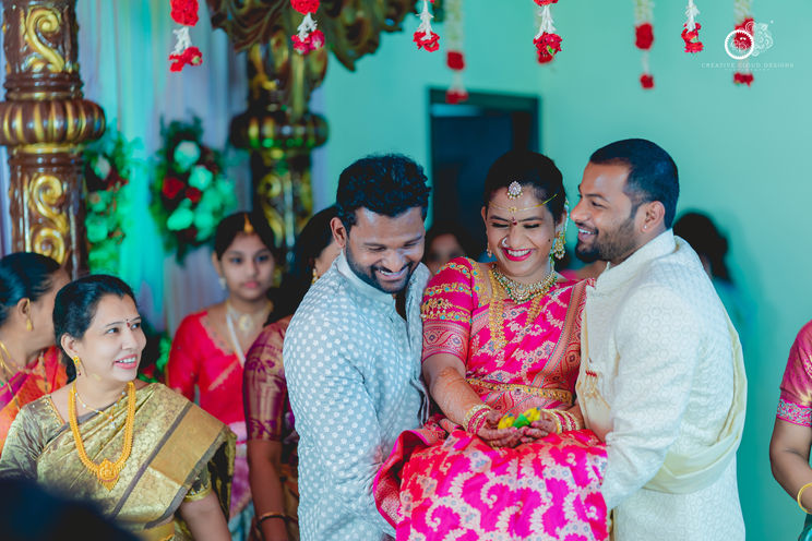 SWETHA💍MOHAN || Wedding Ceremony || #creativeclouddesigns #machilipatnam Candid wedding photography in hyderabad