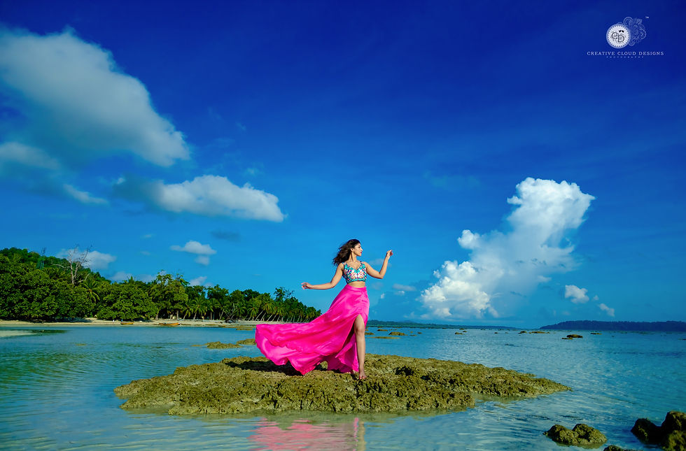hindujachowdary-havelock-model-photoshoot