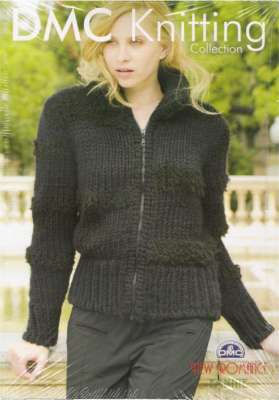 Turtleneck Jacket Knitting Pattern