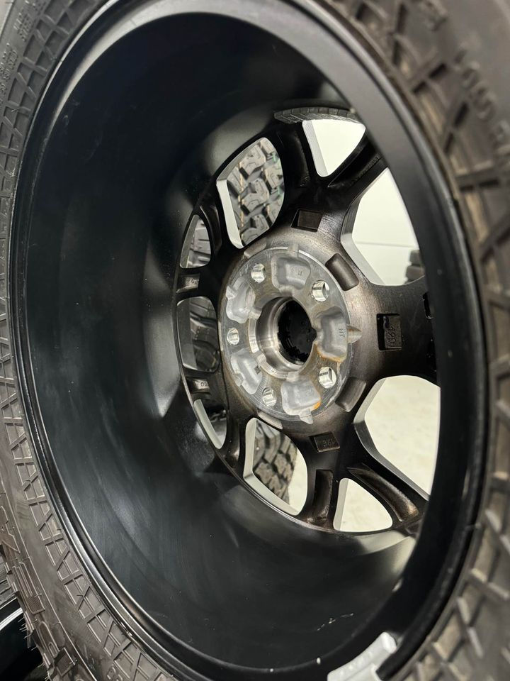 Thumbnail: Jeep Willy's Black Wheels w/ 33" Falken MT01