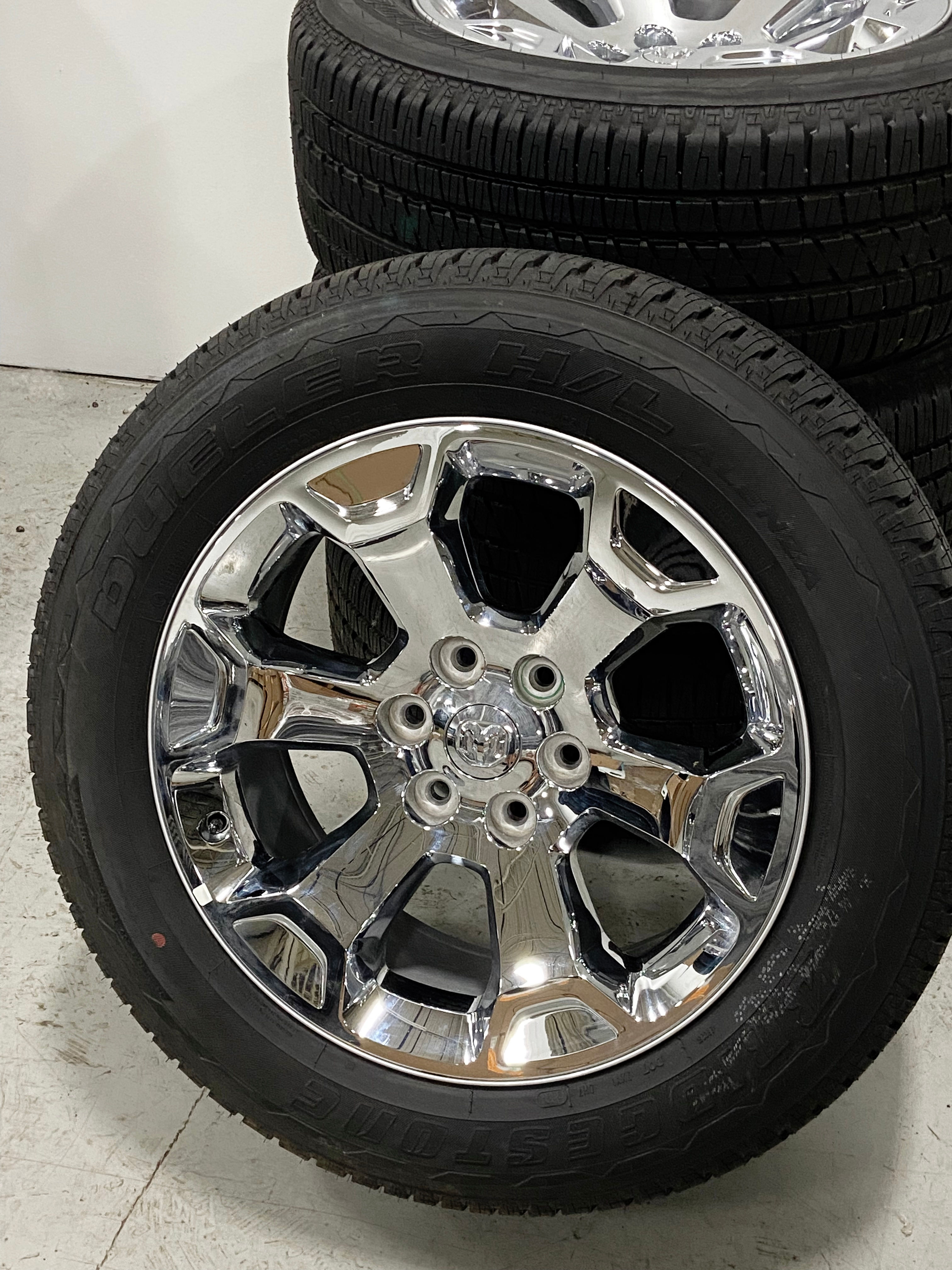  RAM Chrome 20" w/Bridgestone Dueler Alenza HL