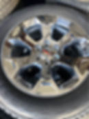Thumbnail:  Chrome 20" GMC / Chevy Wheels w/ Bridgetsone Tires