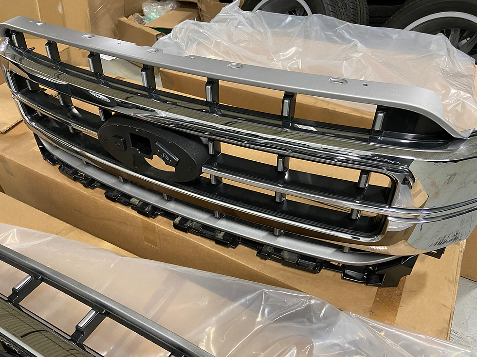 Thumbnail: New Take Off Ford F-150 Chrome Grilles