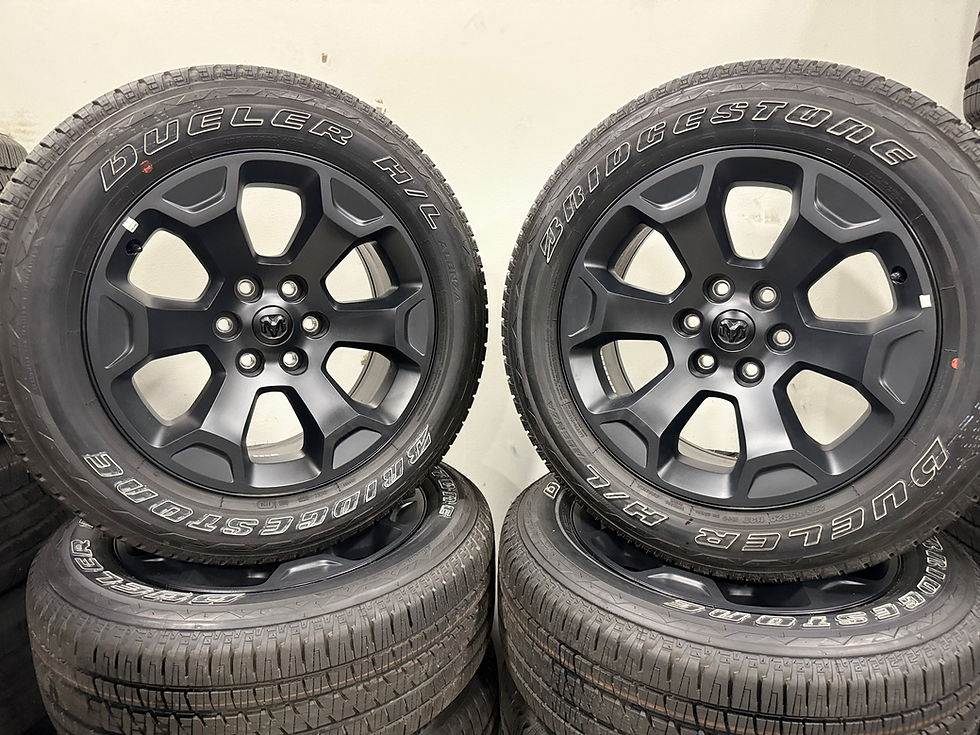 Thumbnail: RAM Night Edition 20" 6 Spoke w/ Bridgestone Dueler HL Alenza