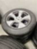 Thumbnail: 20" Chevy / GMC Polished Auminum & Gray Wheels w/ Bridgestone Tires