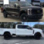 Thumbnail: Gloss Black 20" Super Duty F-250 / F-350 Wheels & Tires