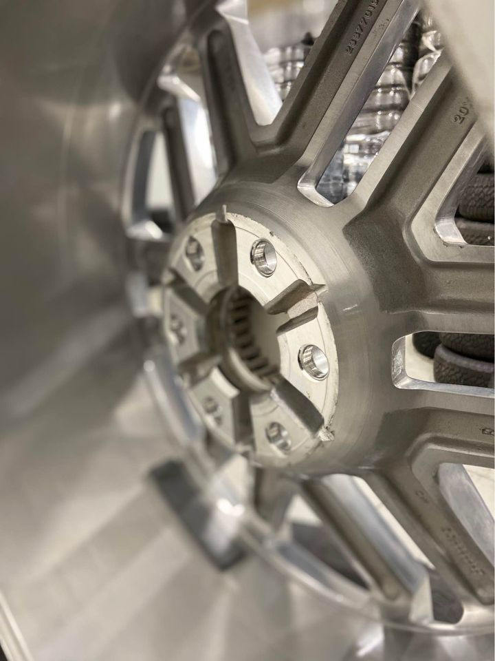 Thumbnail: GMC / Chevy Polished 20"Wheels w/ Bridgetsone Dueler AT Tires