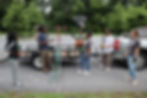 Our Orkin Volunteers along with tenisio seanima (second to left)