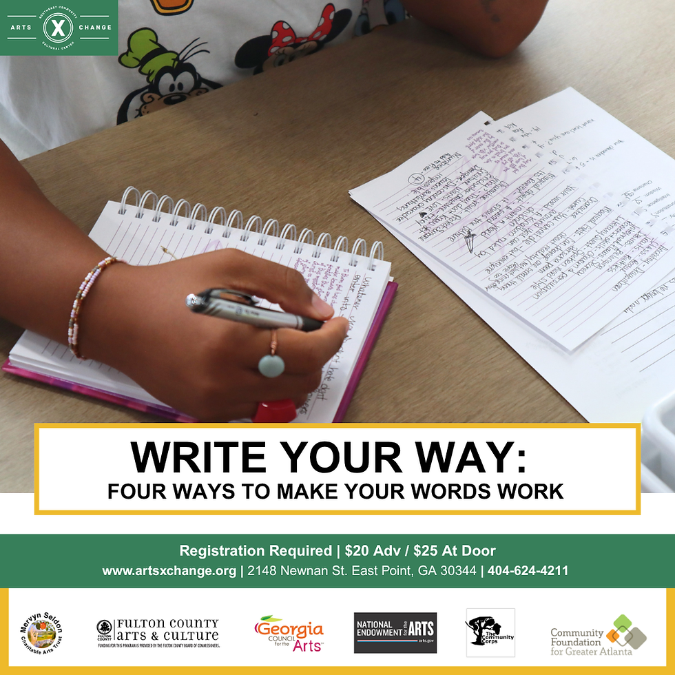 Write Your Way: Four Ways to Make Your Words Work